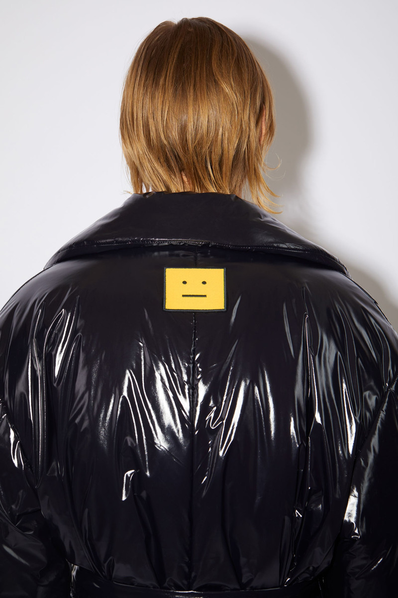Padded face coat - Black 6