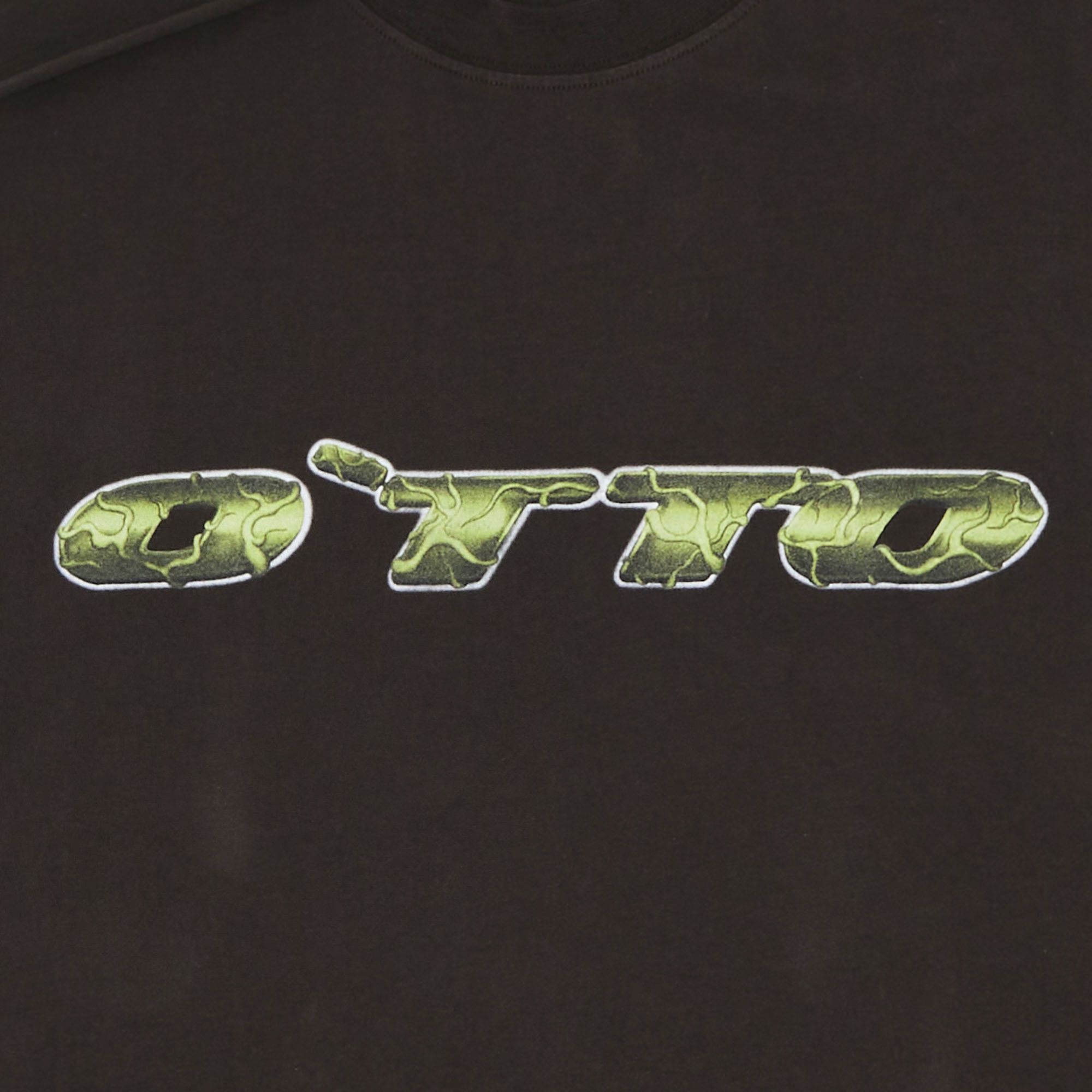 Ottolinger Oversized T-Shirt With Flap 'Dark Brown' - 3