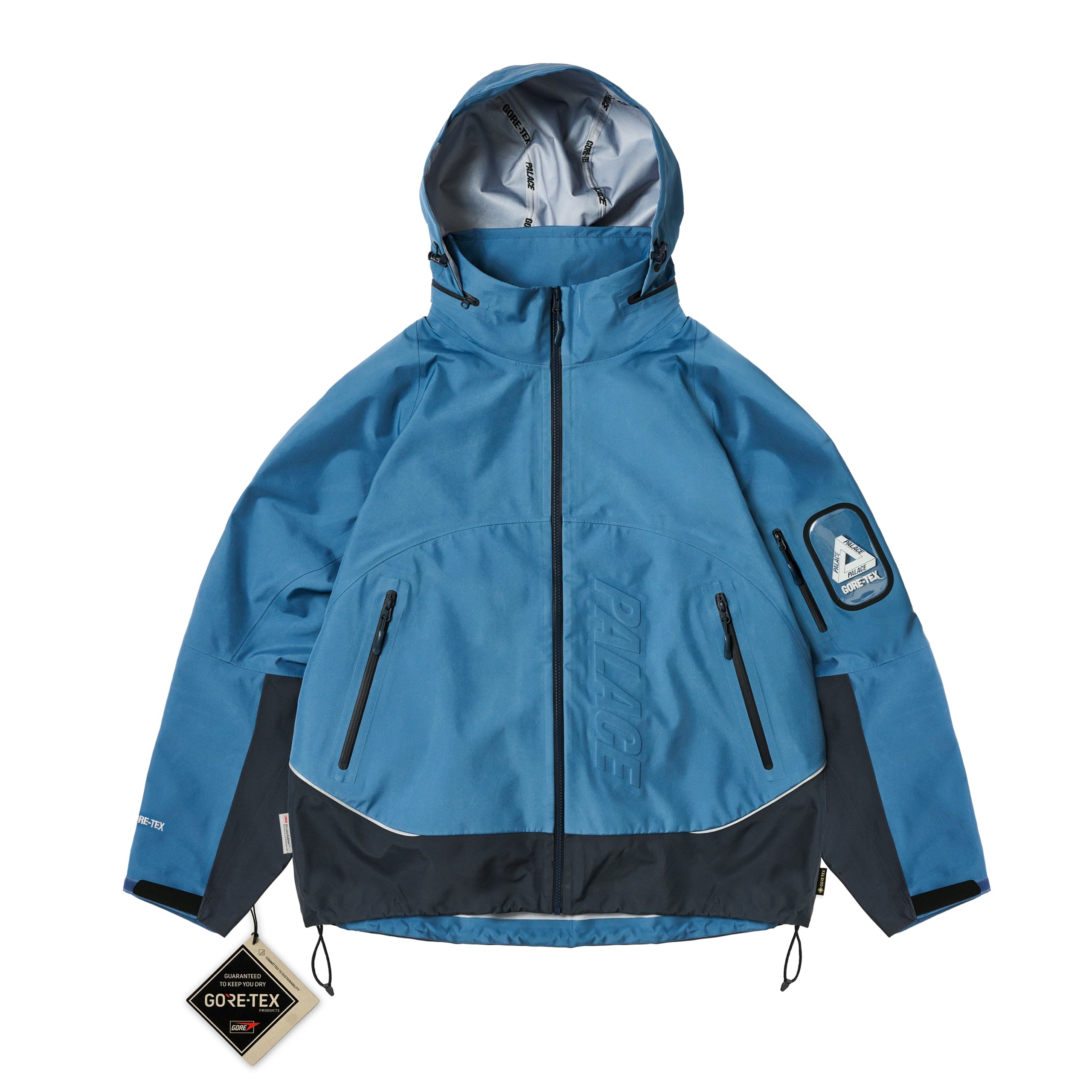 PALACE GORE-TEX 3L M-TEK JACKET BLUE | REVERSIBLE