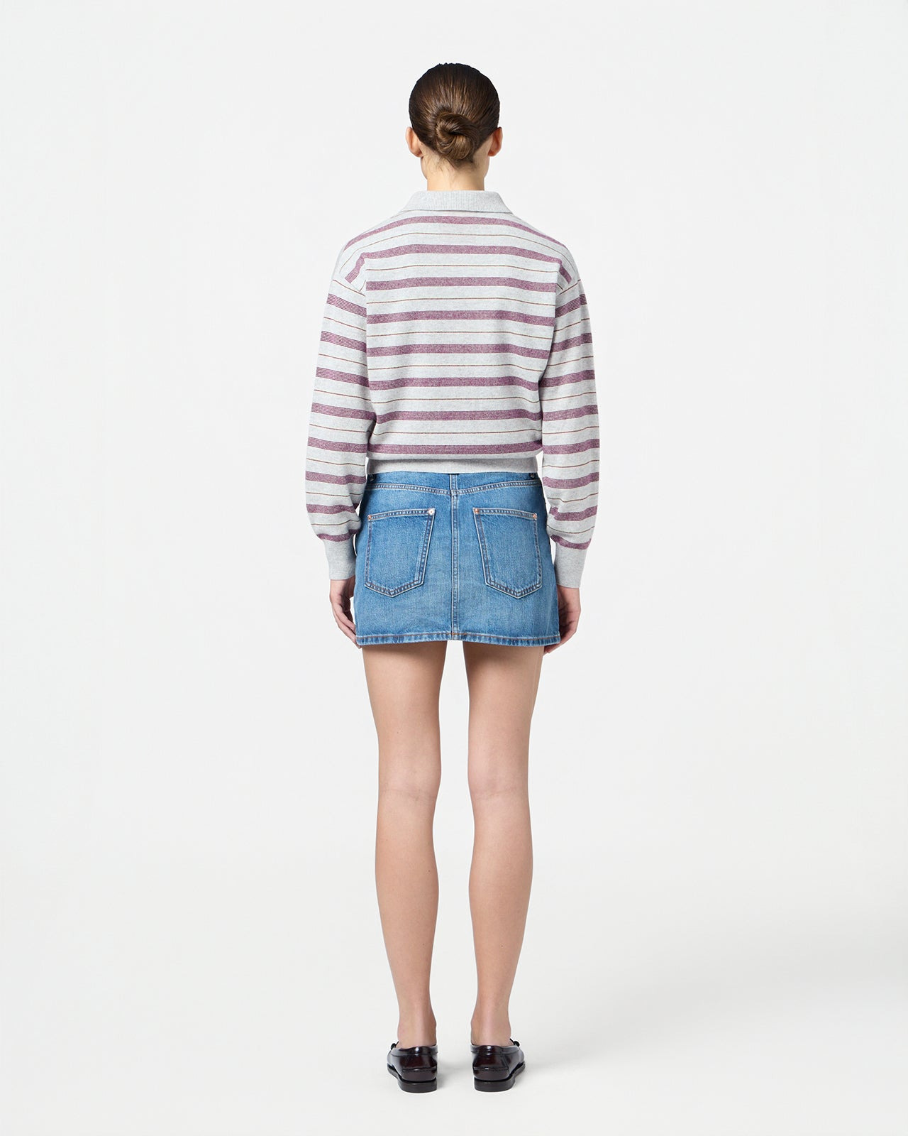 Collegiate Stripe Polo - 5