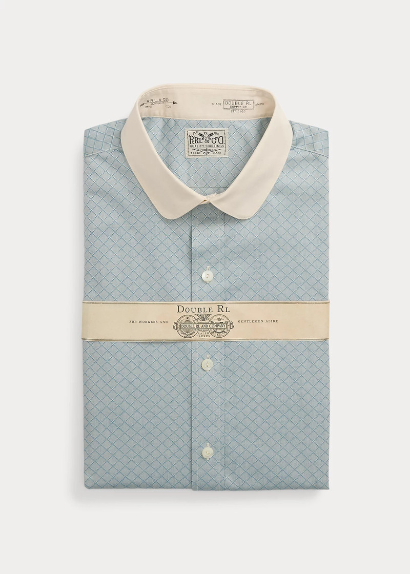 Slim Fit Checked Dobby Shirt 1