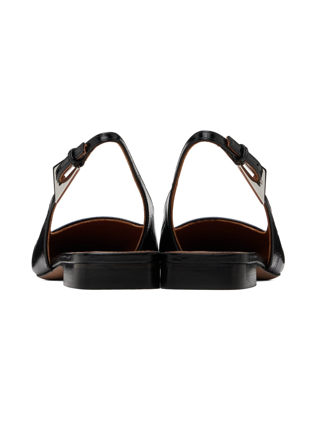 Burgundy Bettina Slingback Ballerina Flats - 2