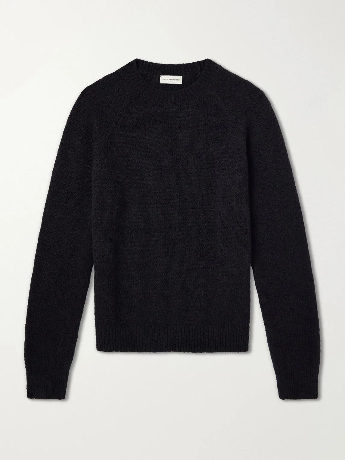 Brushed Alpaca and Wool-Blend Sweater - 1