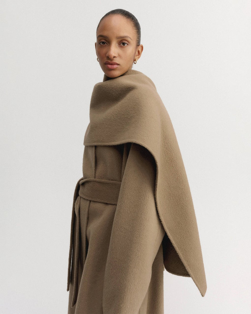 ALMADA LABEL Scarf Micha Tan ONESIZE outlook
