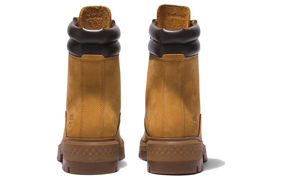 (WMNS) Timberland Cortina Valley 6 Inch Waterproof Boots 'Wheat Nubuck' A5N9S231 - 4