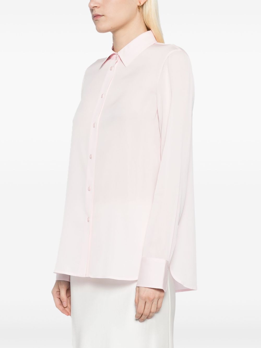 crepe-de-chine shirt - 3