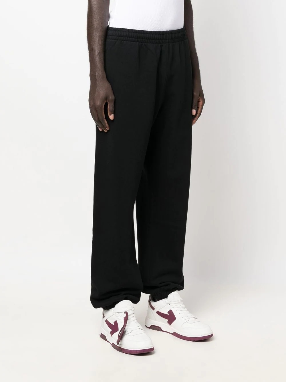 Diag Stripe logo track pants - 4