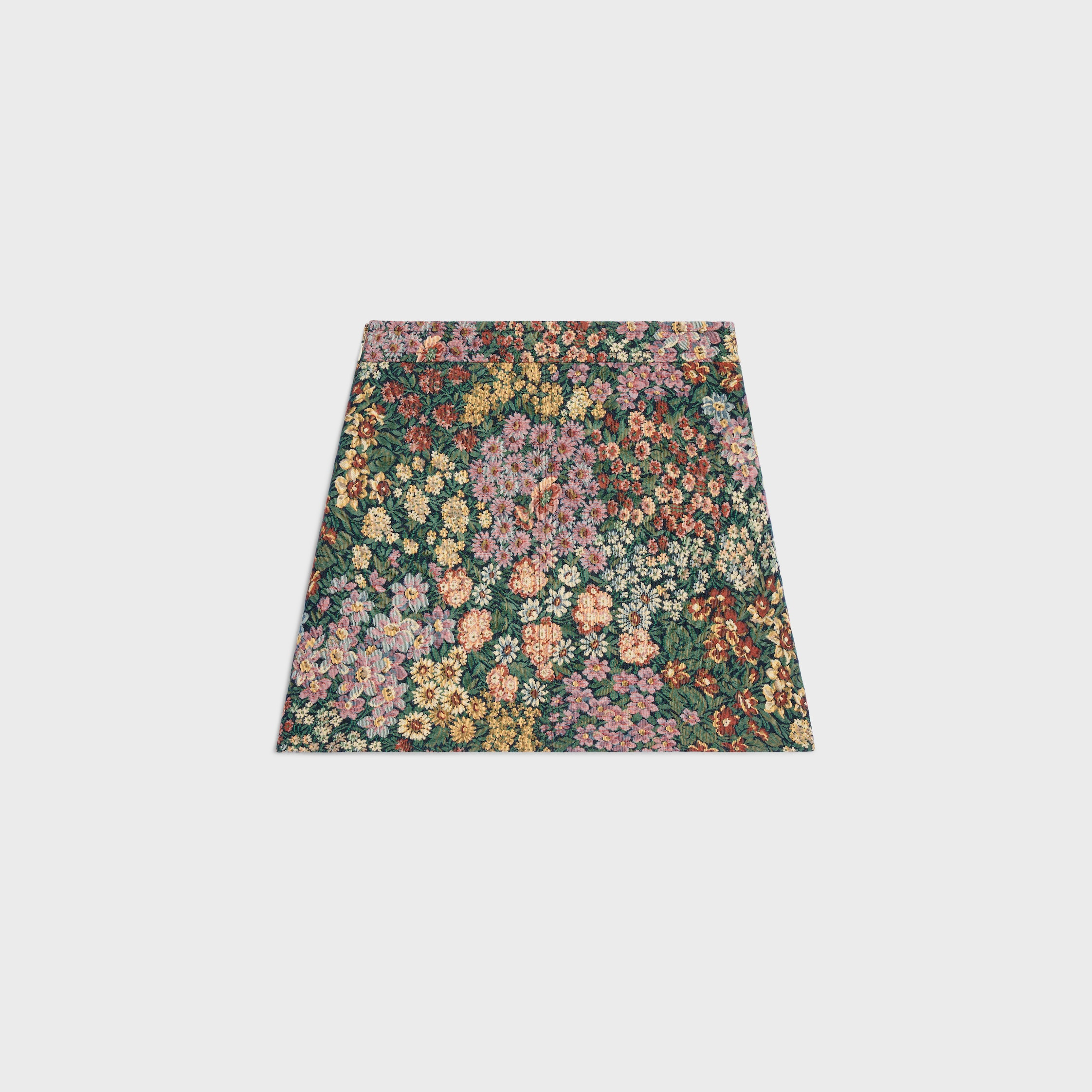 mini skirt IN cotton jacquard - 2