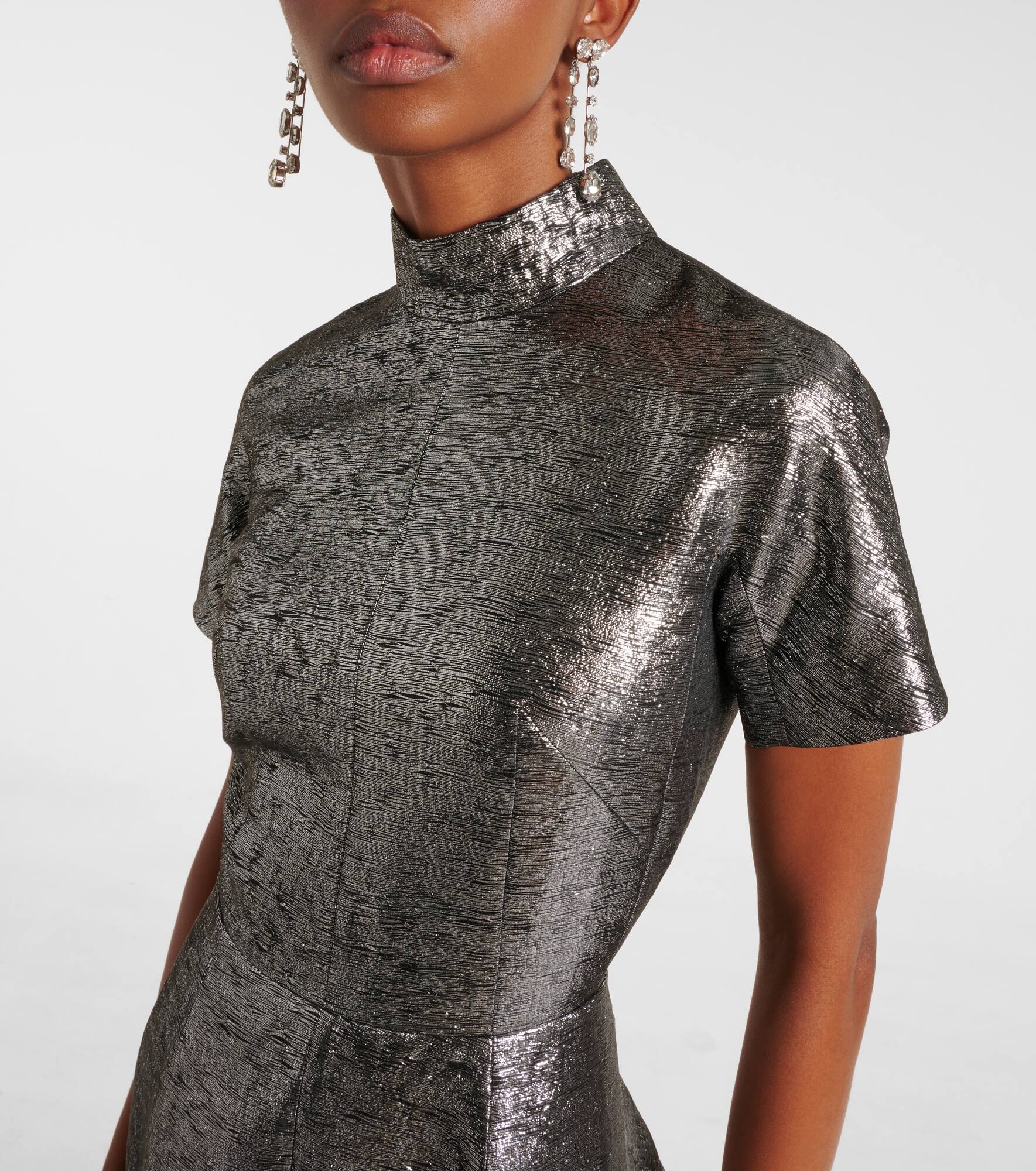 Malinda jacquard gown - 4