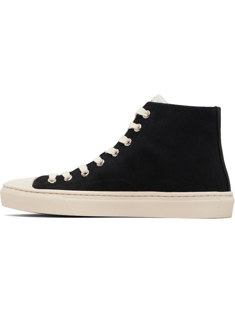 Vivienne Westwood Black High Top Plimsoll Sneakers outlook