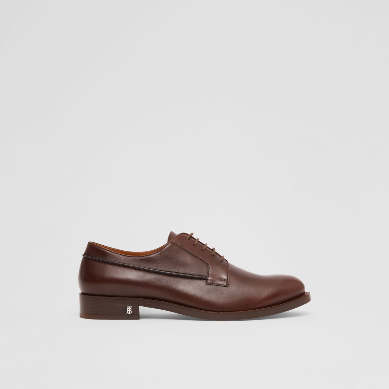 Monogram Motif Leather Derby Shoes - 1