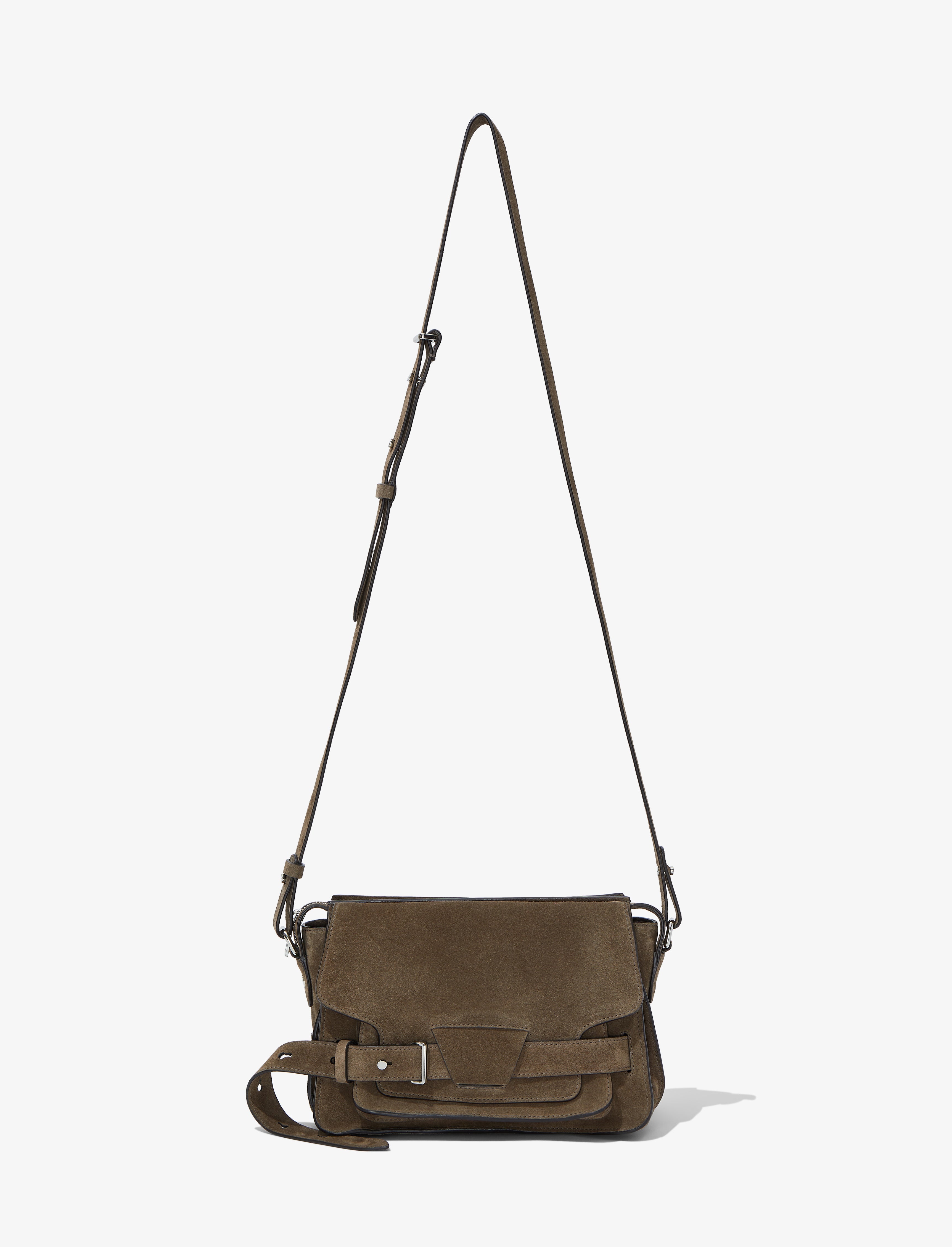 Beacon Saddle Bag in Suede - 7