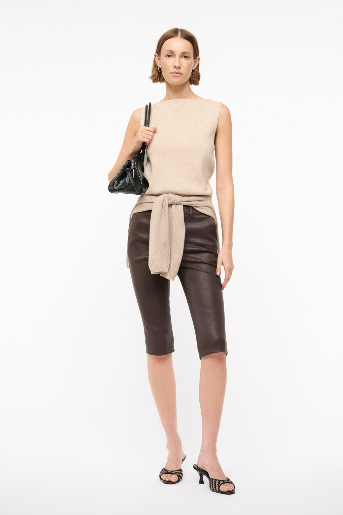 STAUD HANOVER LEATHER CAPRI TIRAMISU - 6
