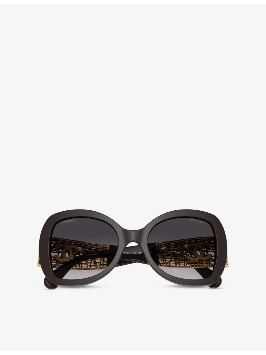 CH5531 Butterfly-Frame Acetate Sunglasses - 5