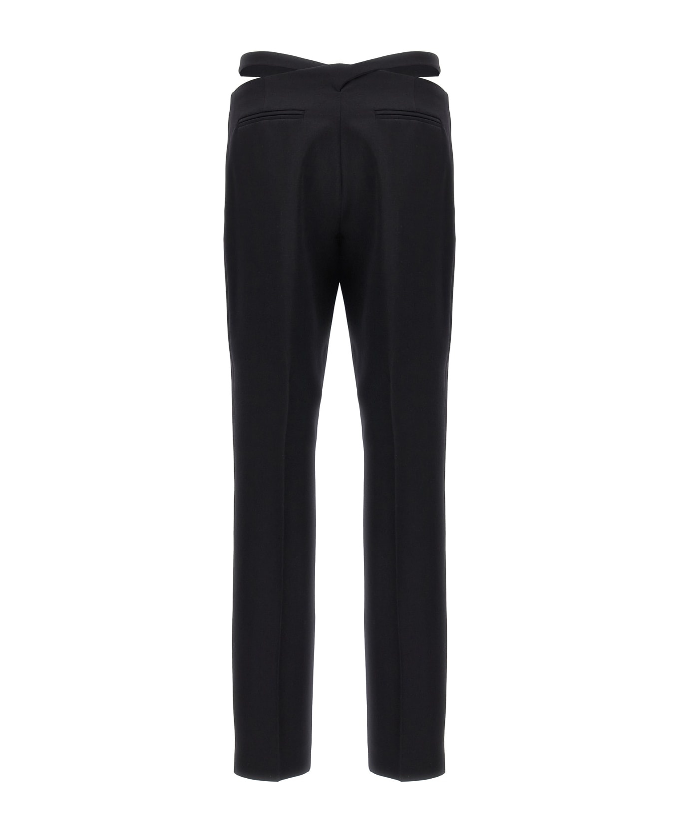 Belt Detail Trousers - 2