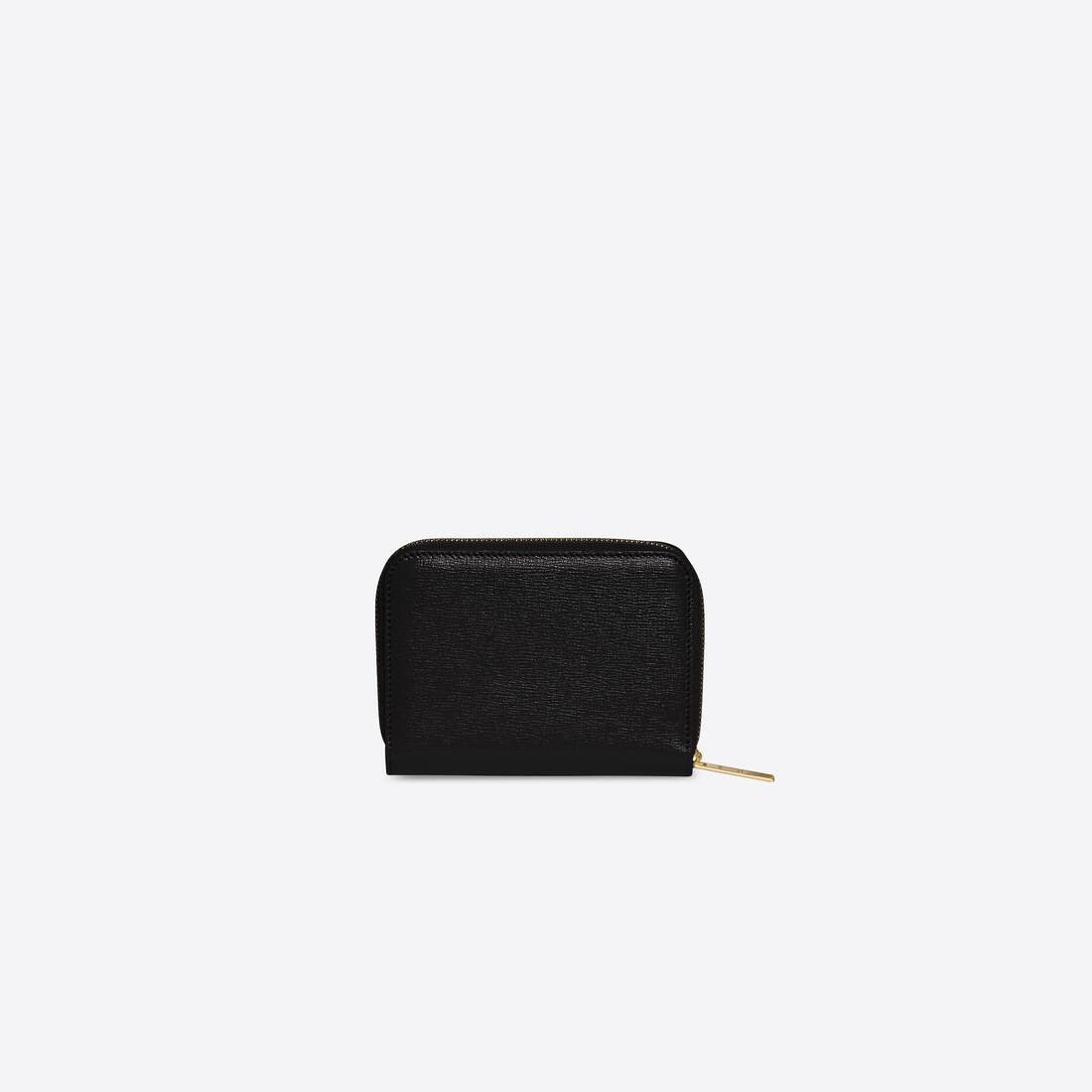 Women's Gossip Bifold Compact Wallet in Black - 2