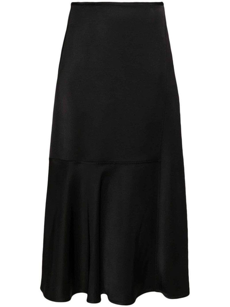high-waisted a-line midi 스커트 - 1