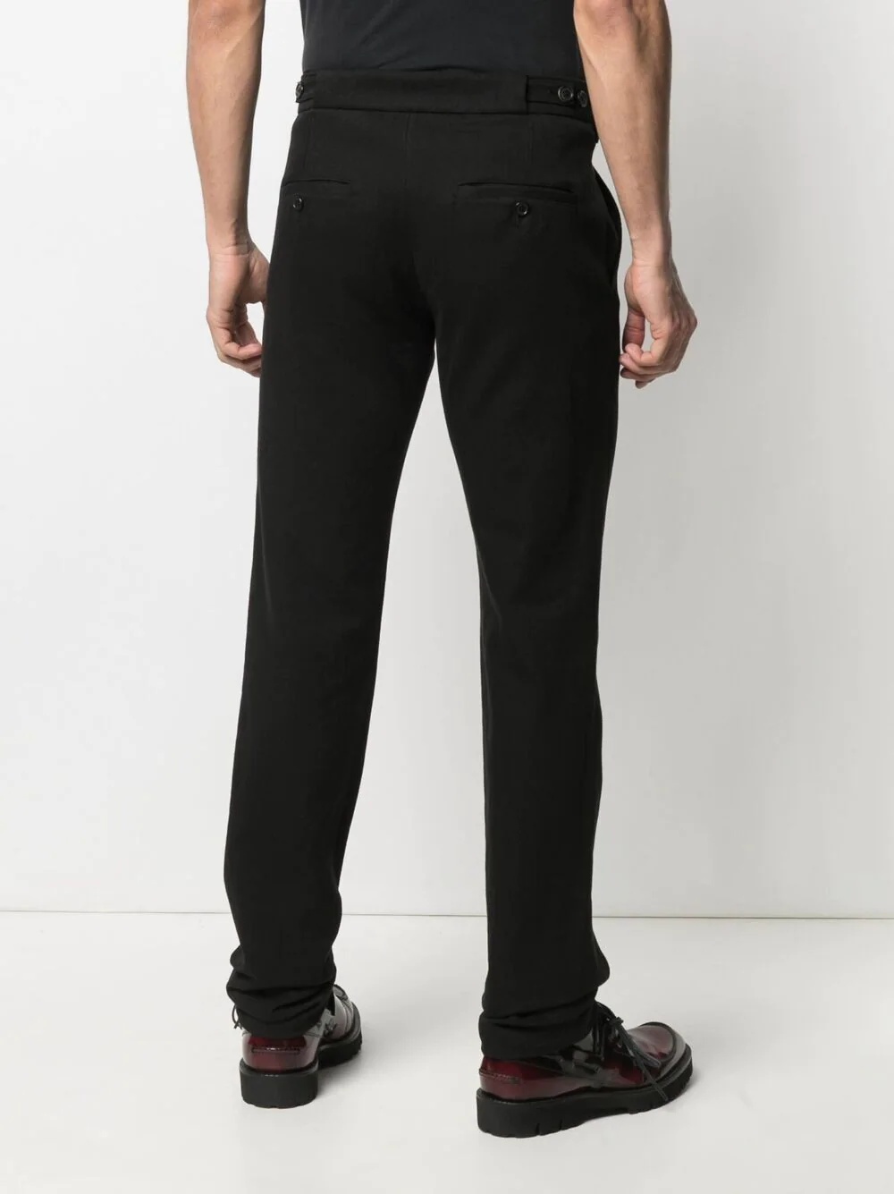 straight-leg trousers - 4