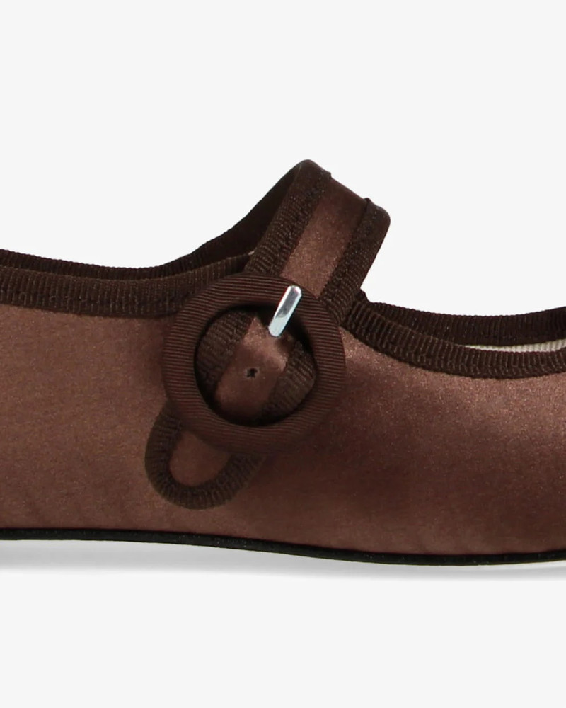 GEORGIA SQUARE-TOE MARY JANES - SATIN 4