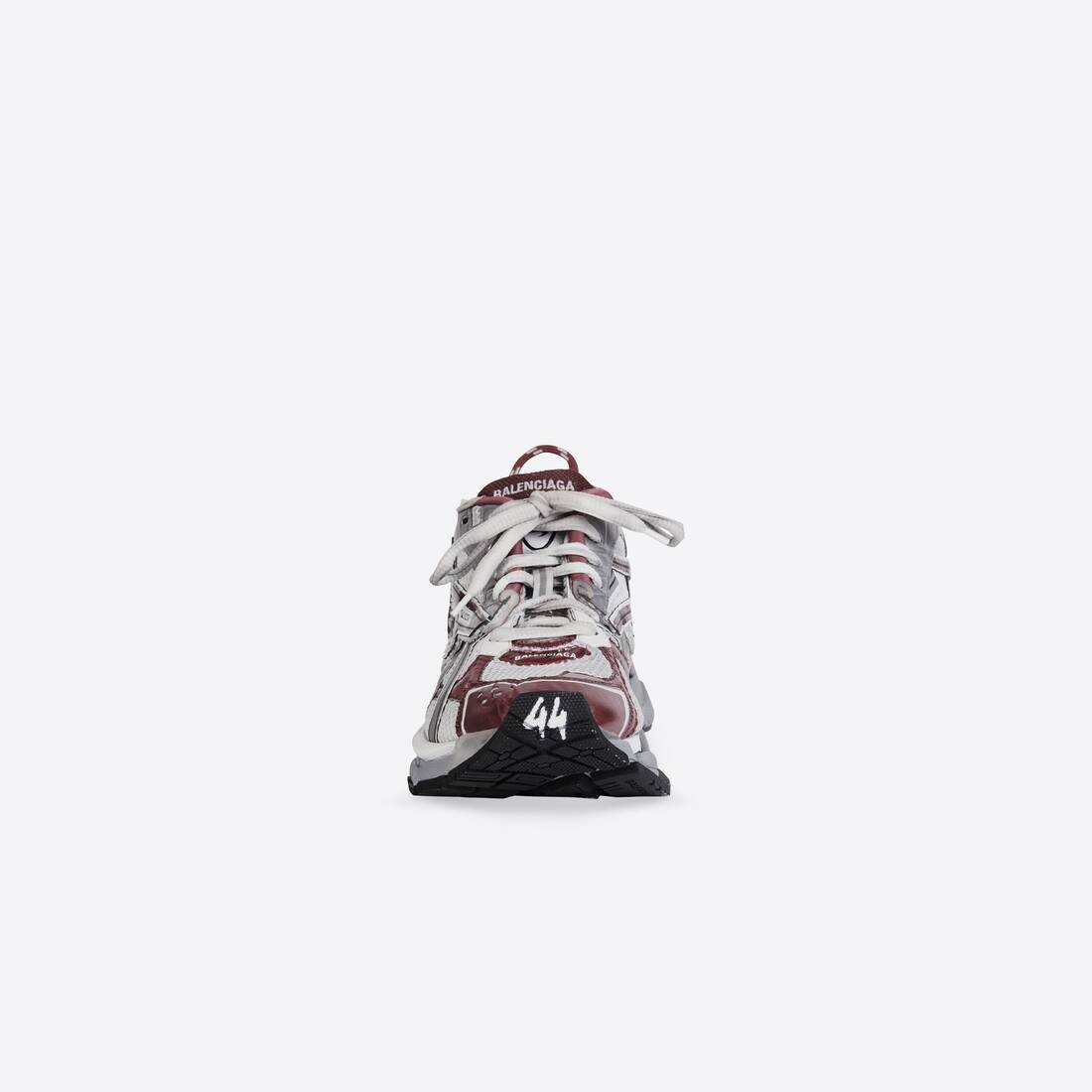 Men's Runner Sneaker in Burgundy - 3