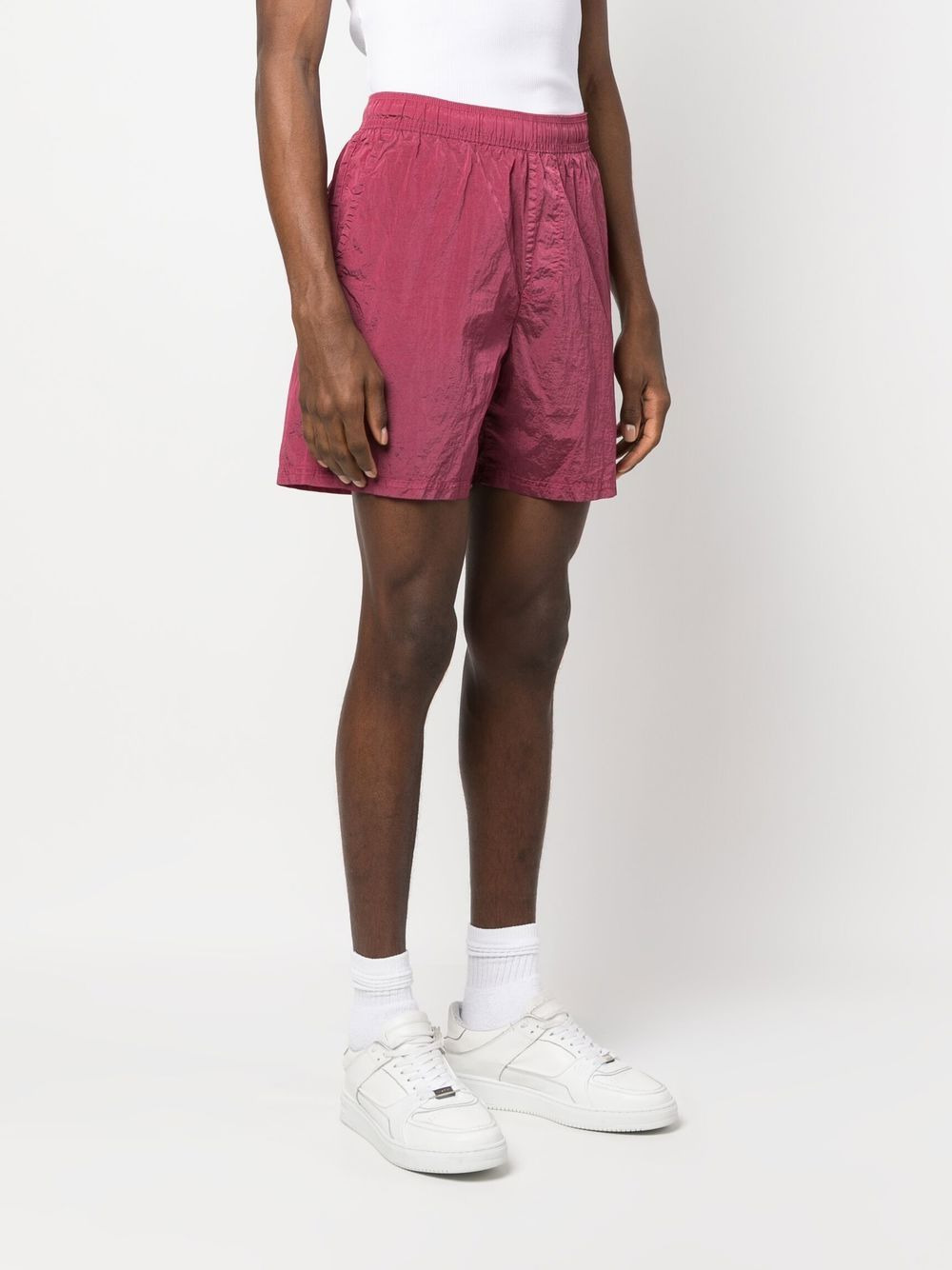 Compass-patch track shorts - 3