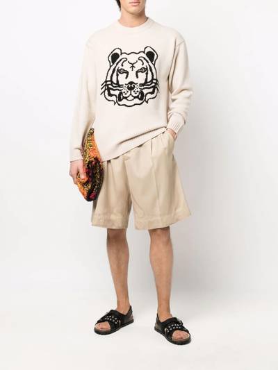 MSGM mid-rise bermuda shorts outlook