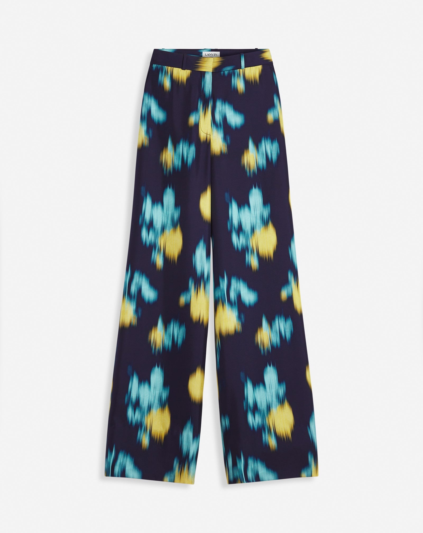 PRINTED WIDE LEG PANTS - 1