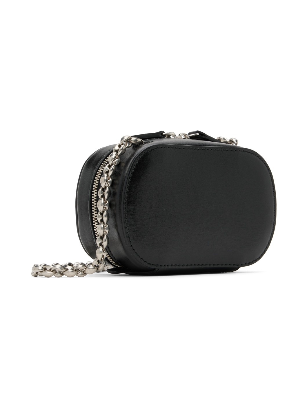 Black Mini Chain Bag - 3