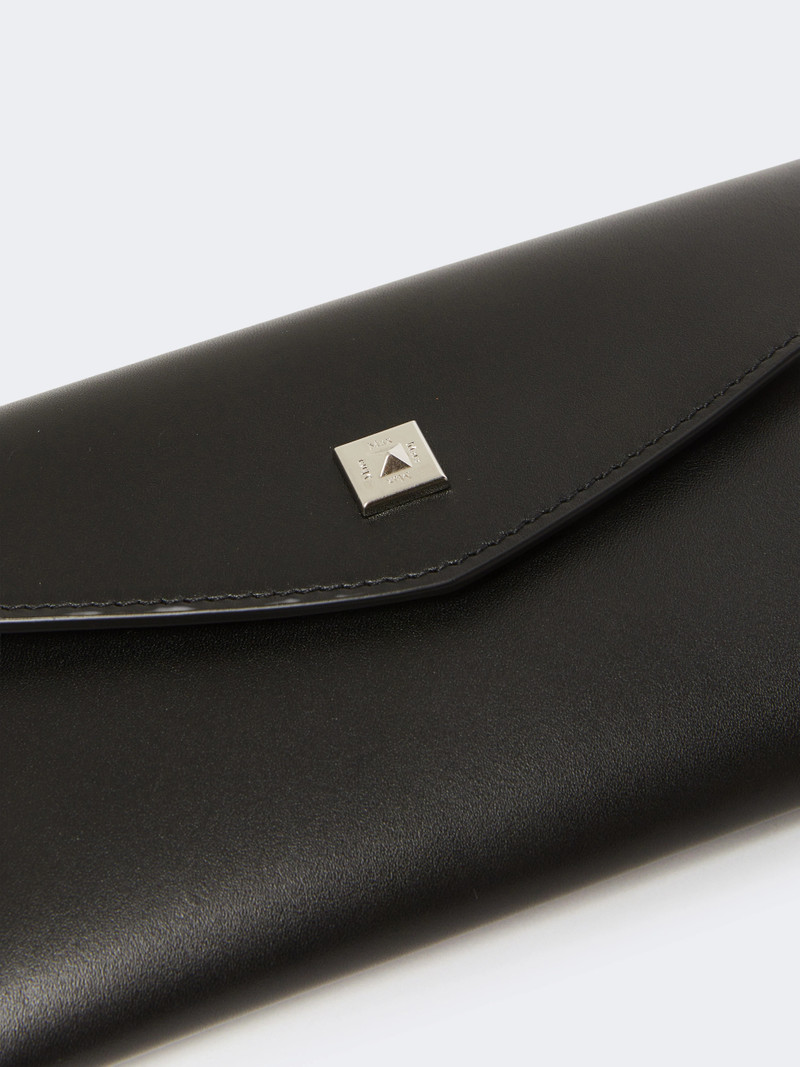 Max Mara Leather envelope wallet - BLACK outlook