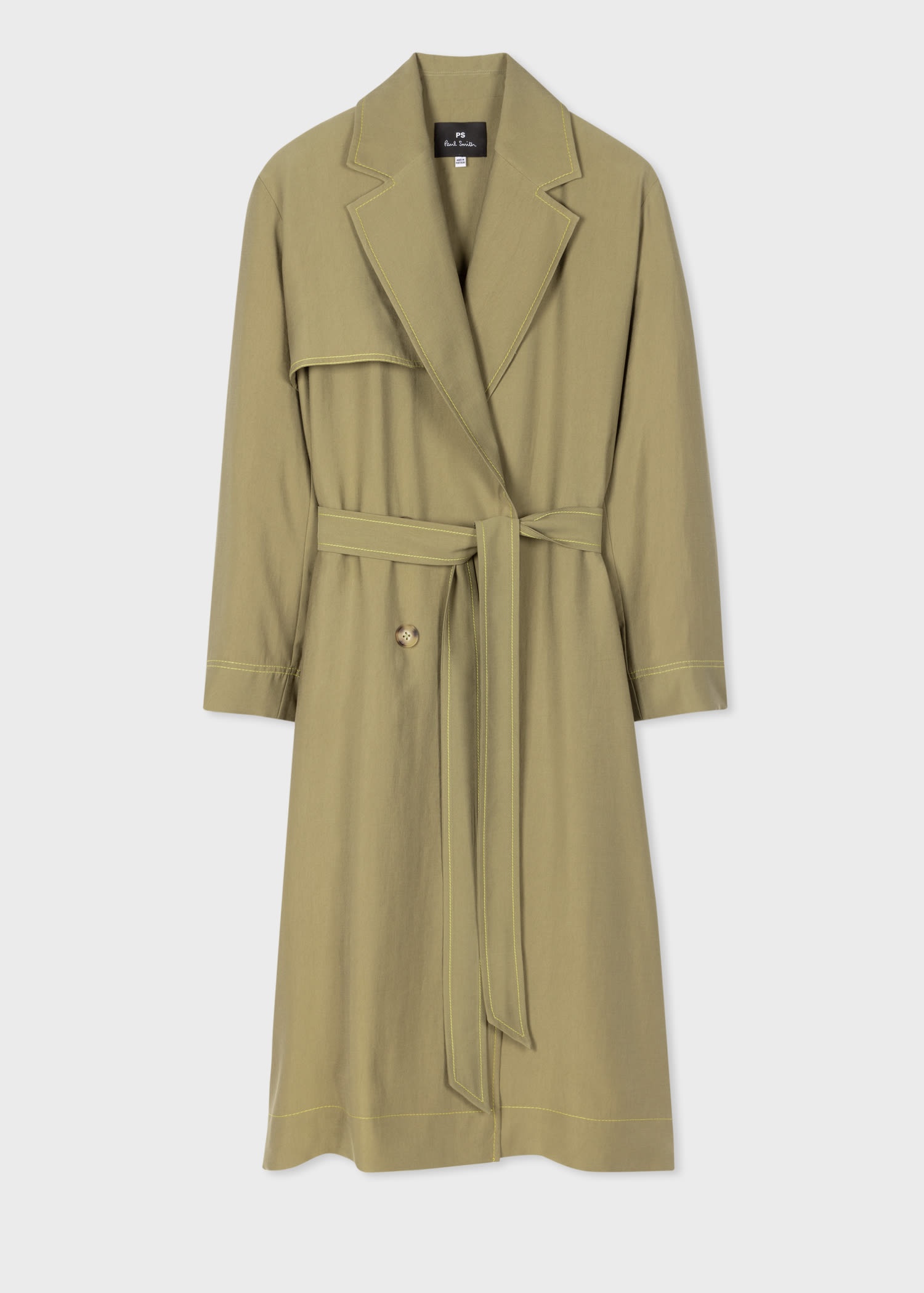 Khaki Trench Coat - 1