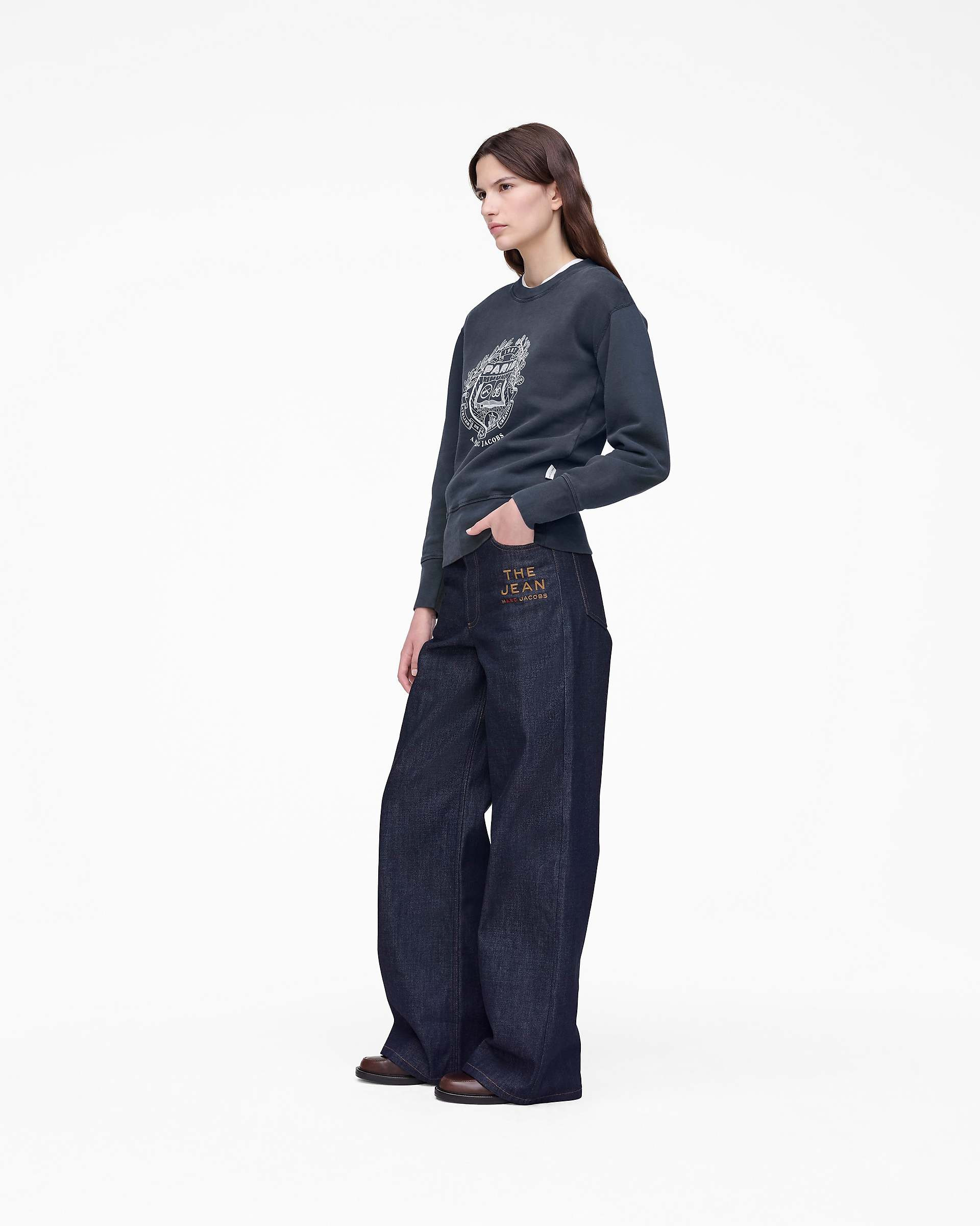 THE A.P.C. X MARC JACOBS SHRUNKEN PARIS CREWNECK - 5