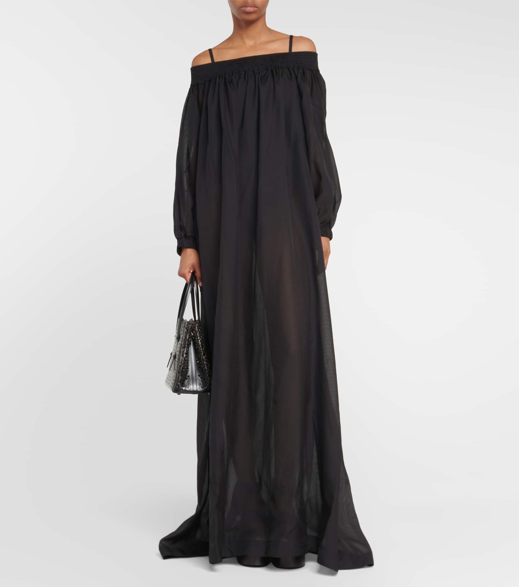 Off-shoulder maxi dress - 2