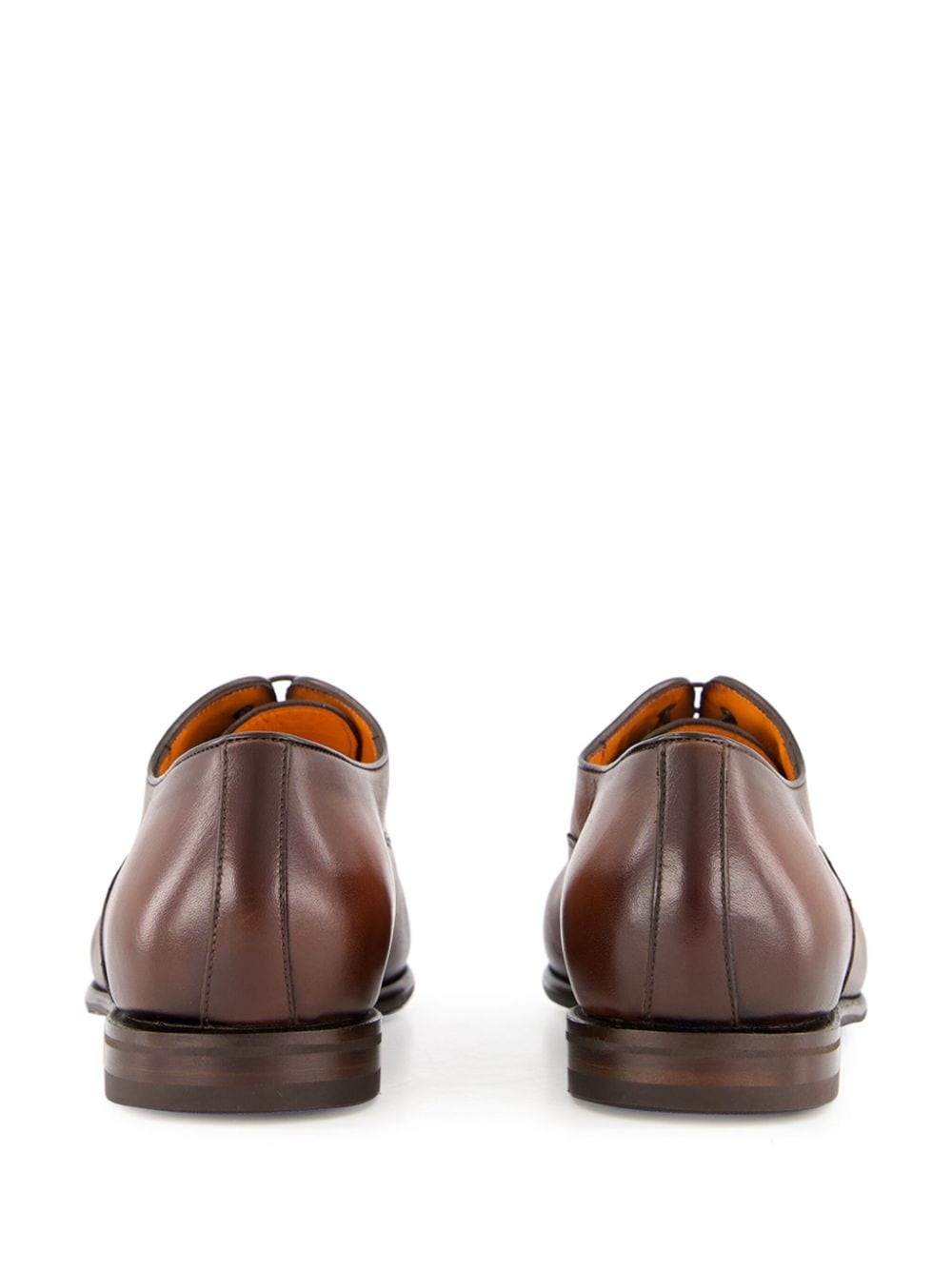 polished-leather Oxford shoes - 3