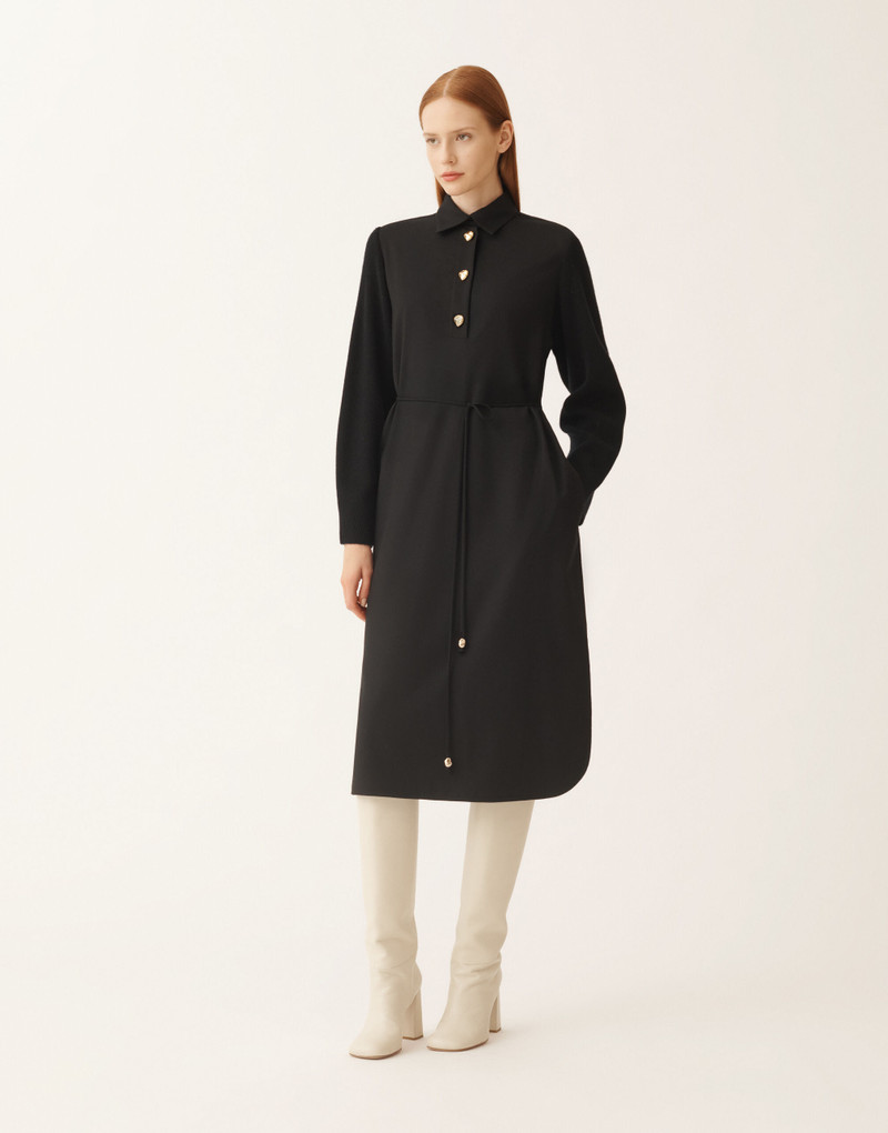 Shirt dress in flannel 3