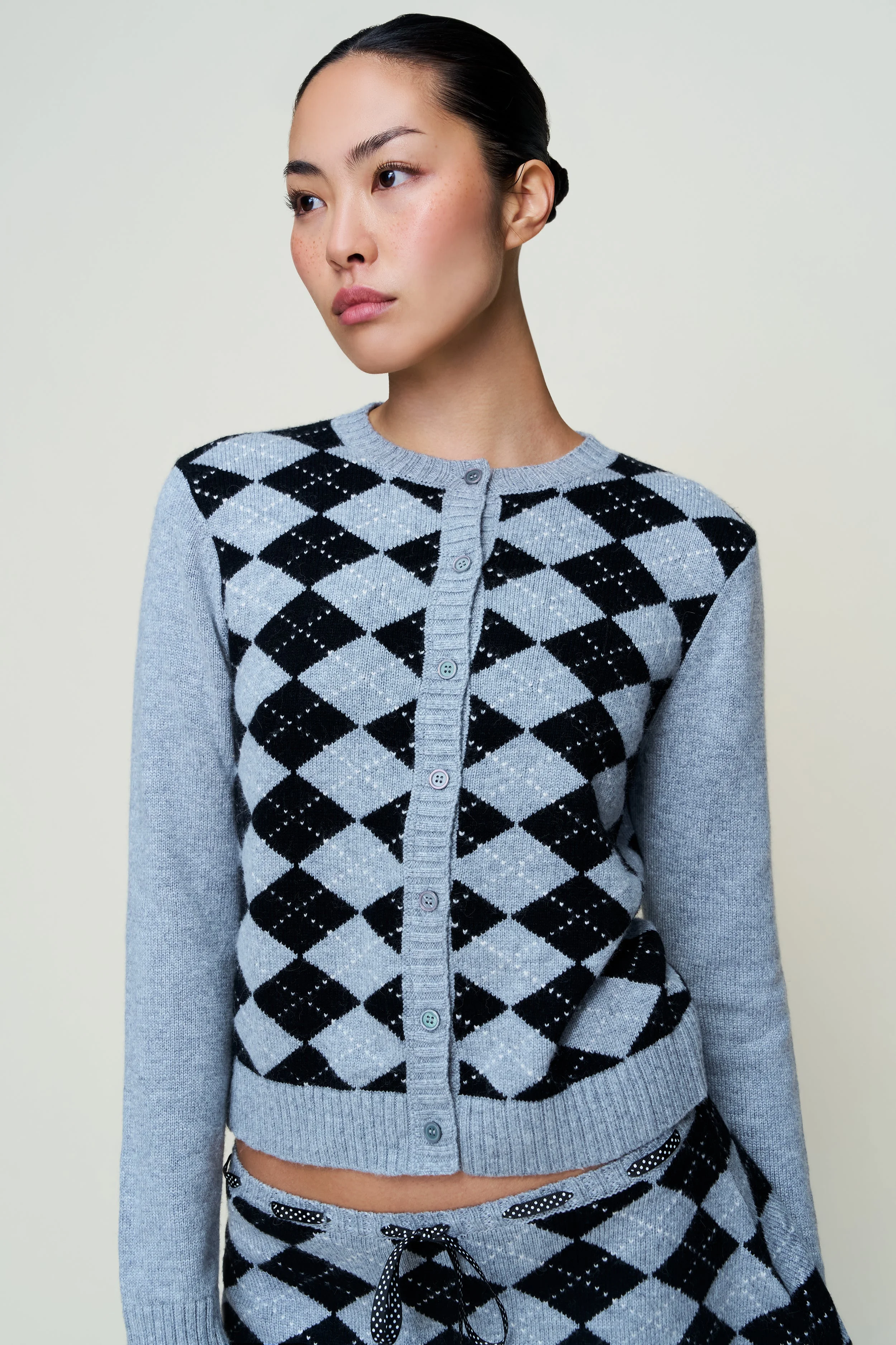 JUNE RELAXED CARDIGAN - 1