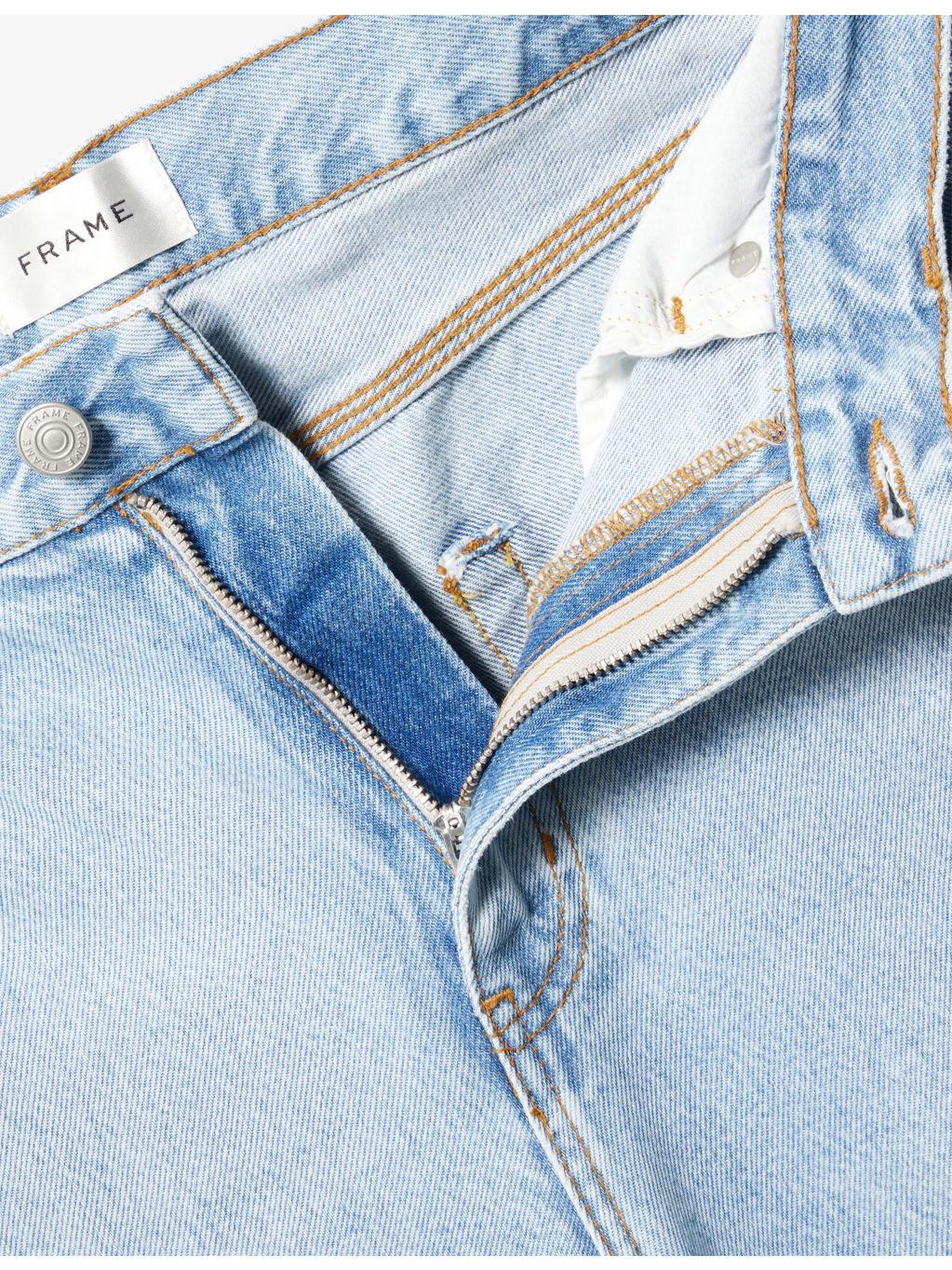 The Cuffed Wide-Leg Denim Jeans - 6