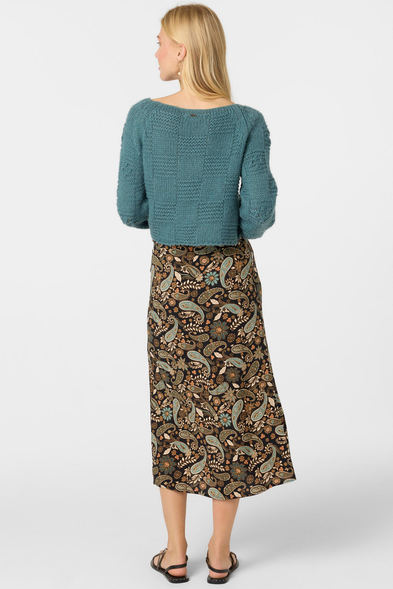 Sunni Rosalia Paisley Midi Skirt 8