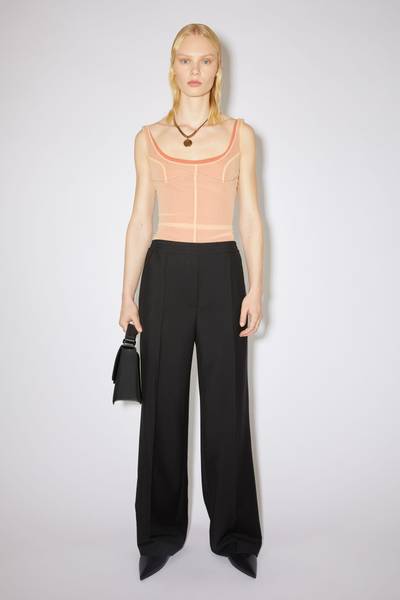 Acne Studios Wool blend trousers - Black outlook