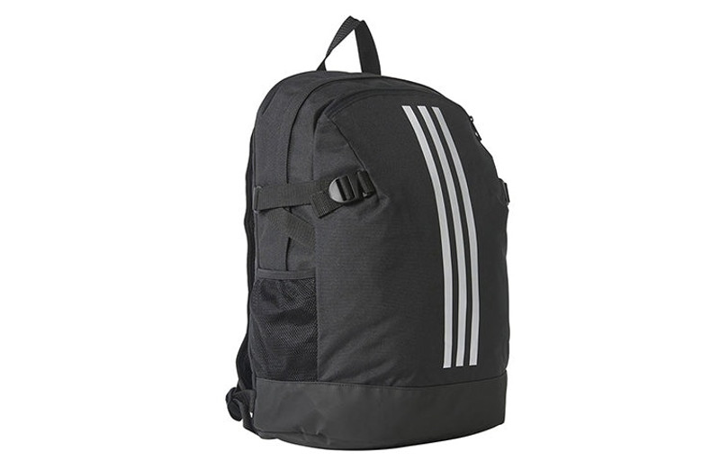 adidas adidas 3-Stripes Power Backpack Medium 'Black White' BR5864 outlook