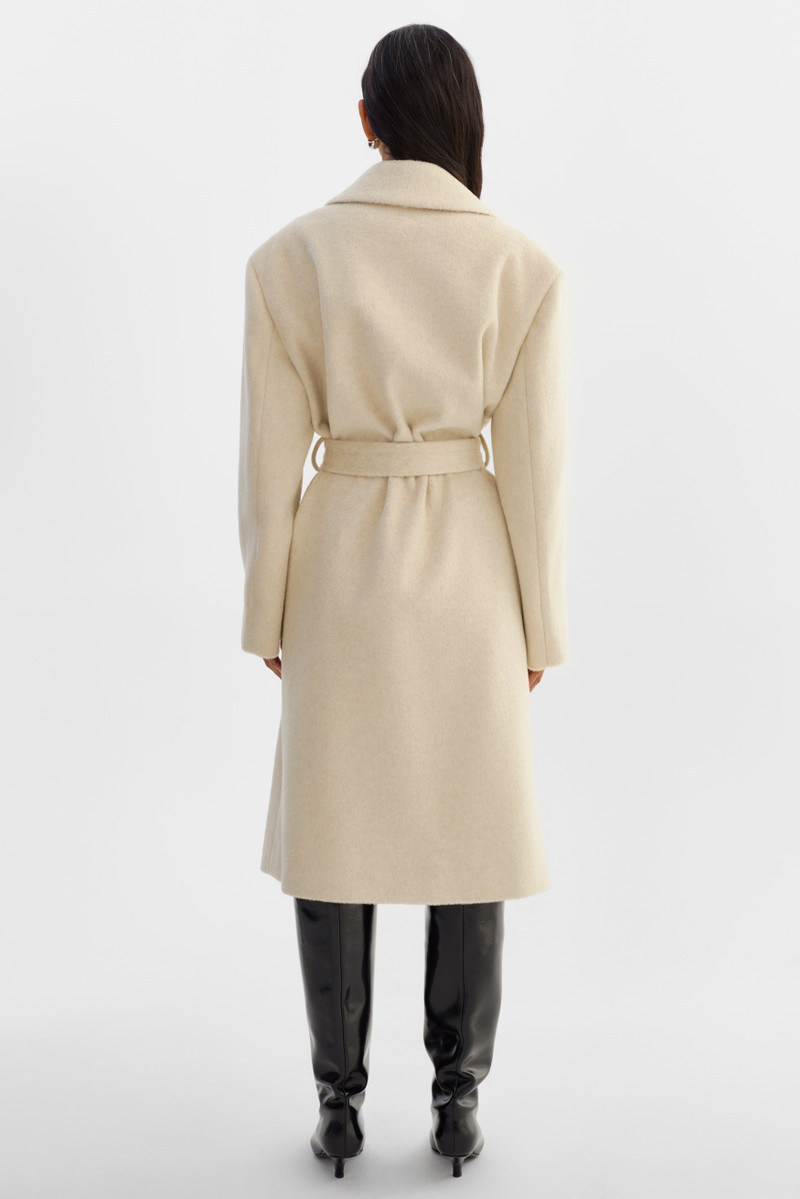 TILLIE | Belted Wool Coat 8