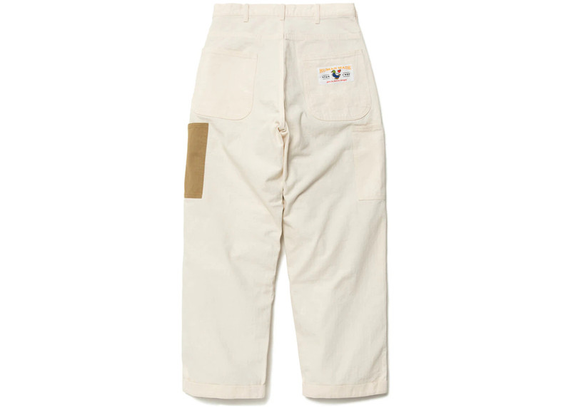 Human Made Human Made Herring Bone Painter Pants White outlook