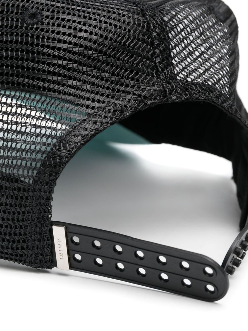 AMIRI star-patch trucker cap outlook