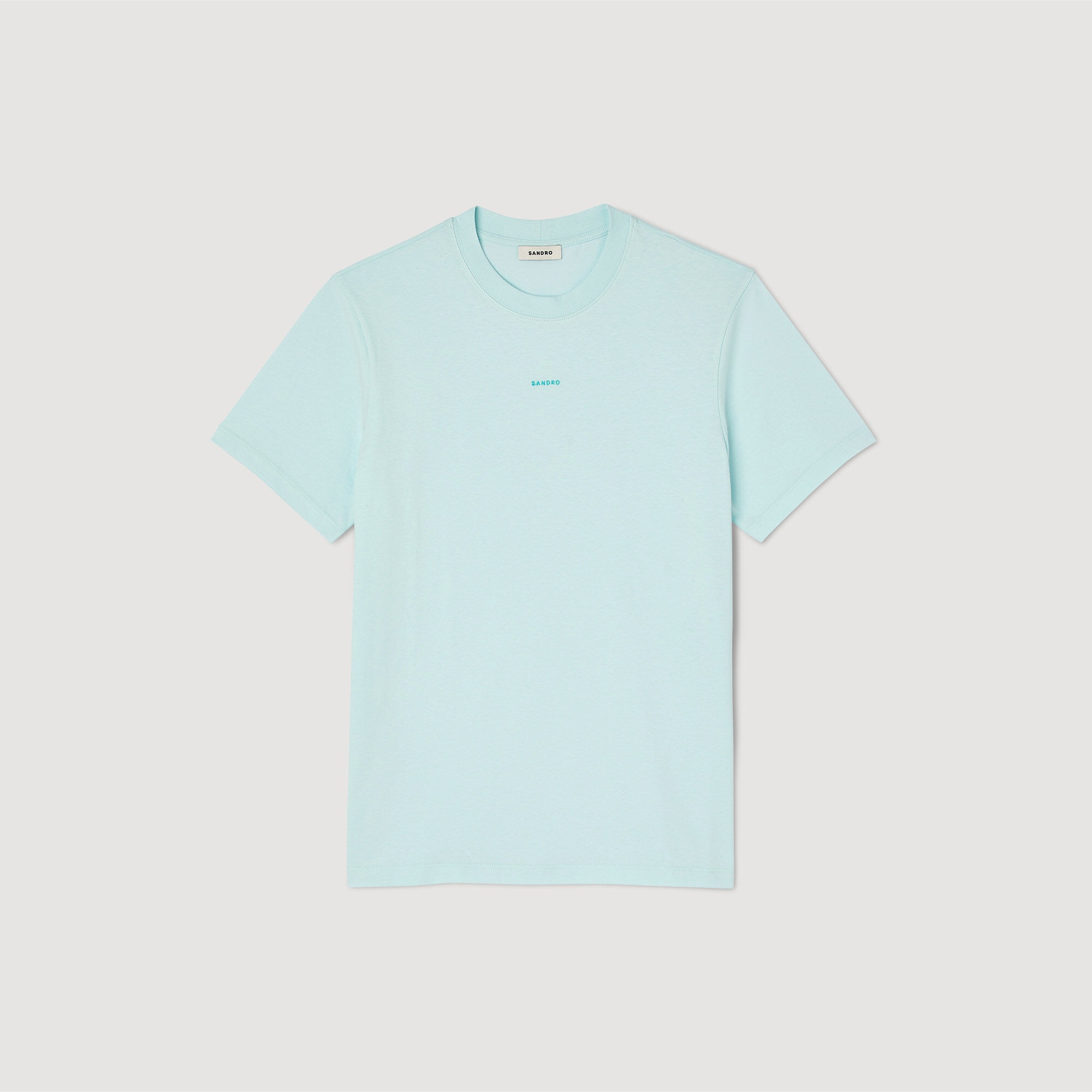 SANDRO EMBROIDERED T-SHIRT - 1