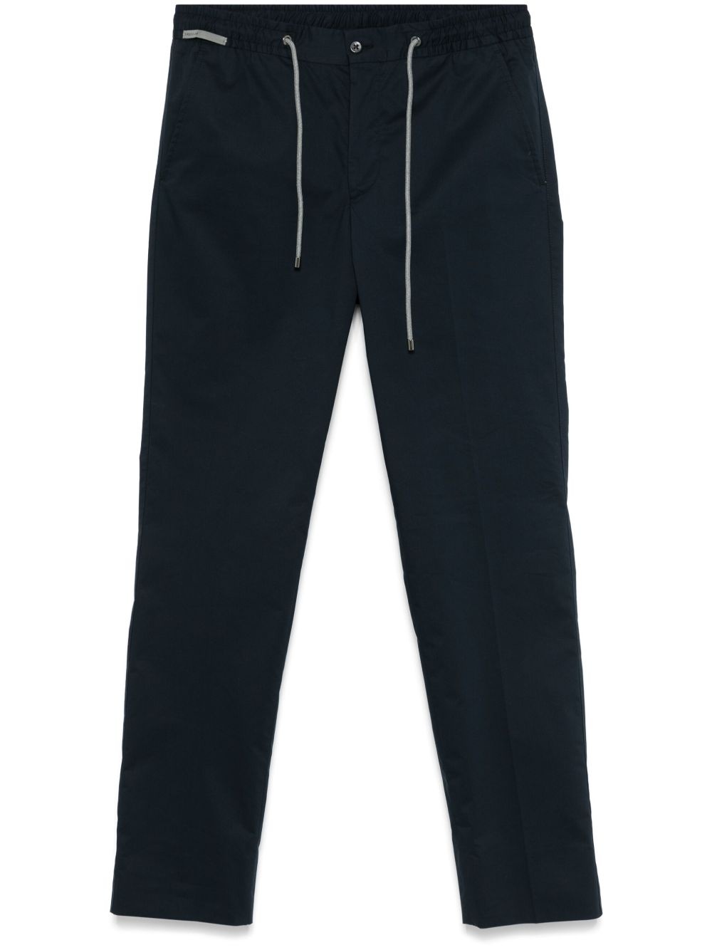 tapered-leg tapered trousers - 1