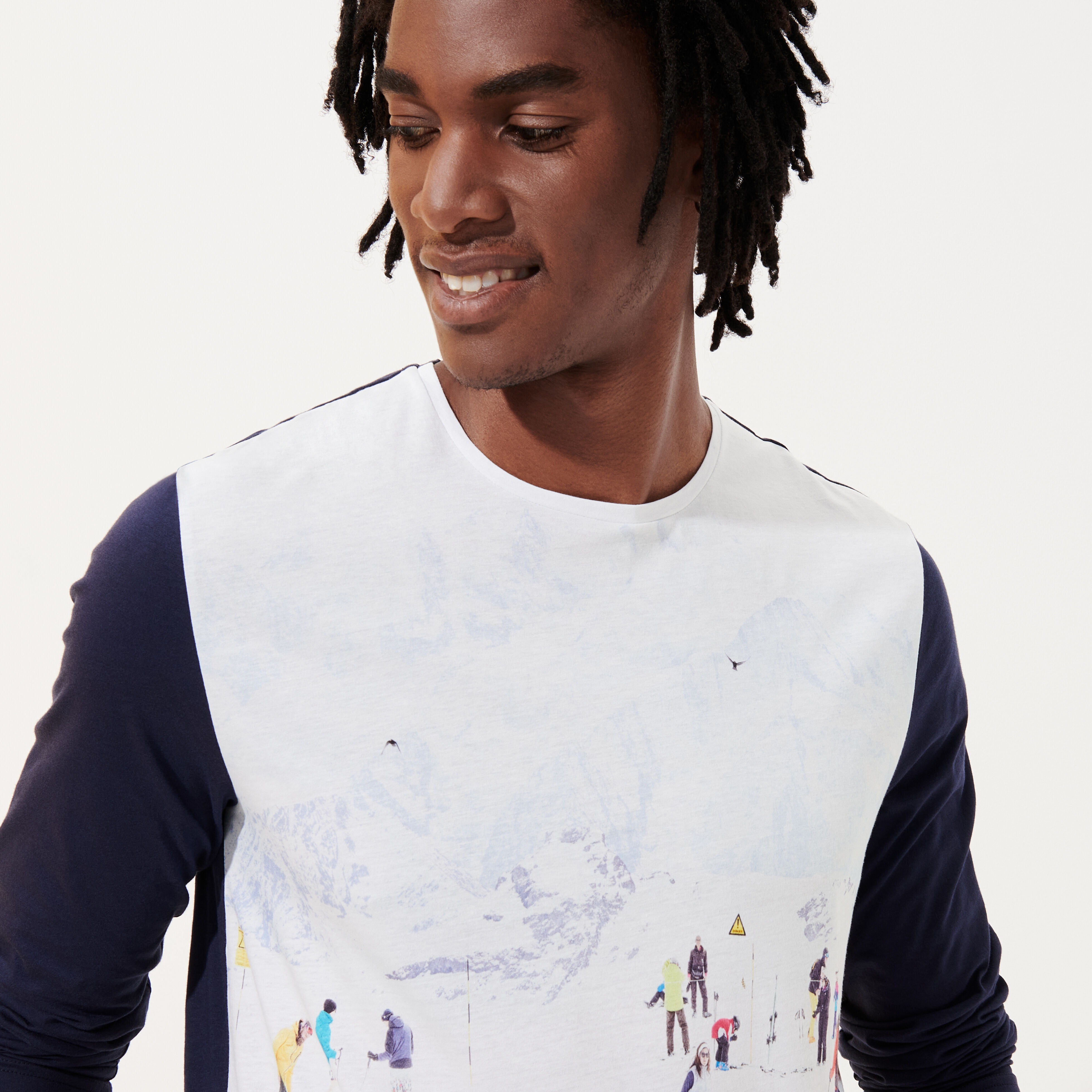 Men Long Sleeves T-shirt - Vilebrequin x Massimo Vitali - 6