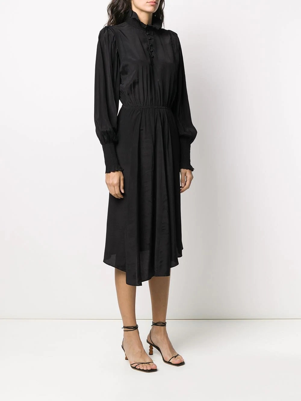 Cescott plain shirt dress - 3