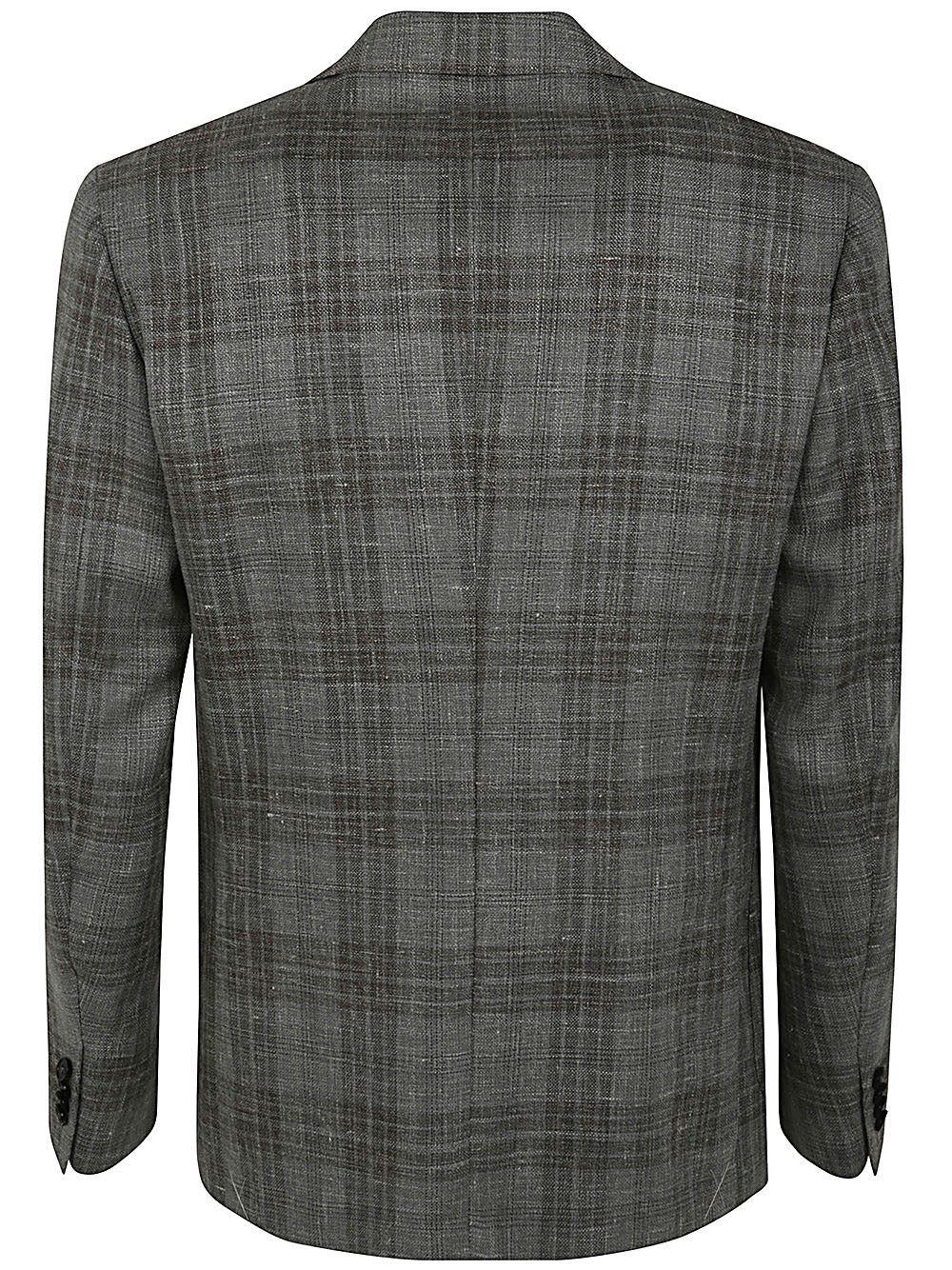 Zegna Men Wool And Silk Blend Jacket - 2