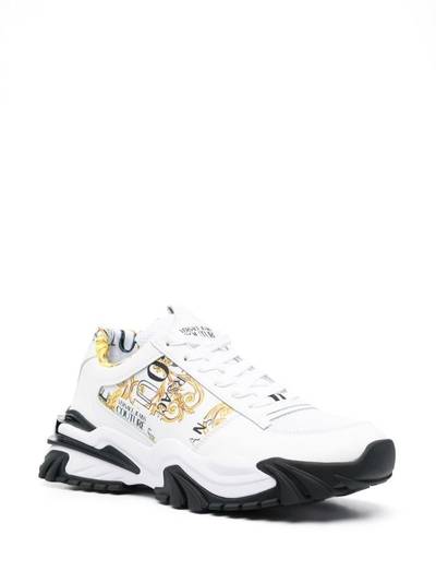 VERSACE JEANS COUTURE Trail Trek logo-print trainers outlook
