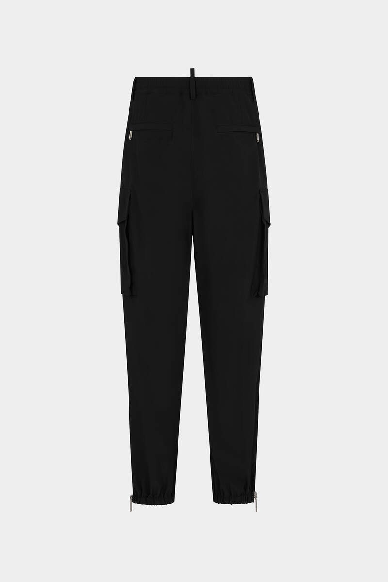 TECHNO NYLON CARGO PANTS - 2