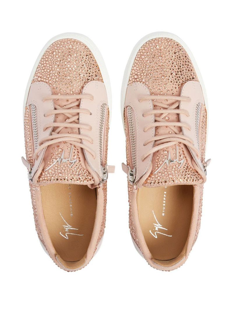 Gail crystal-embellished sneakers 4